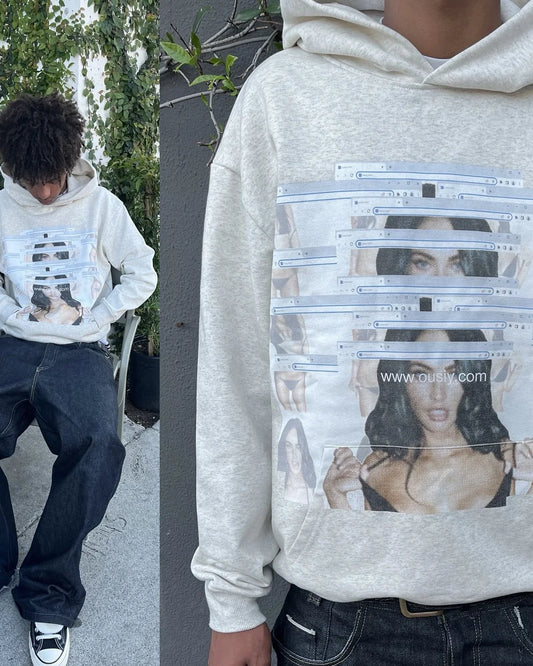 Sudadera Harajuku, sudaderas con capucha grises Vintage, ropa Y2k, Tops, ropa de calle informal gótica, Sudadera con capucha Grunge de gran tamaño, chándal, ropa para hombre