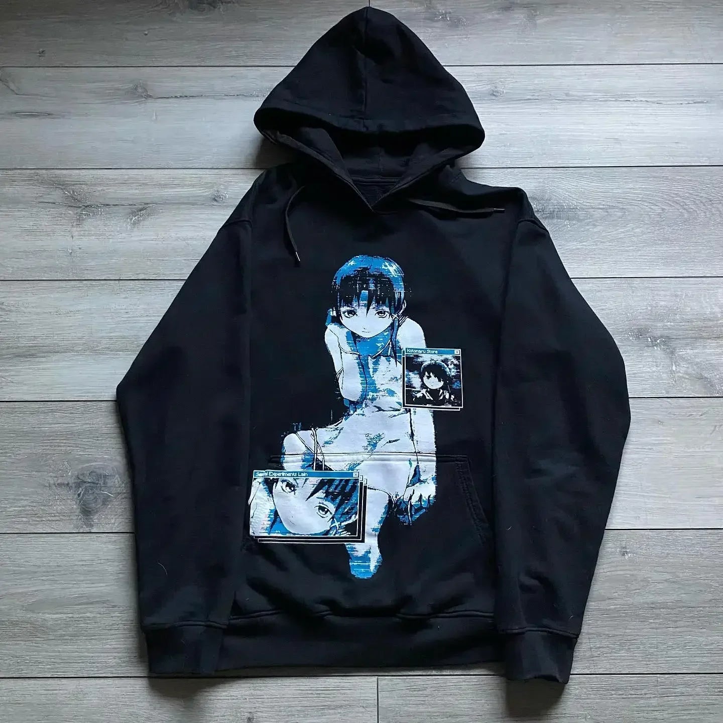 Sudadera Harajuku, sudaderas con capucha grises Vintage, ropa Y2k, Tops, ropa de calle informal gótica, Sudadera con capucha Grunge de gran tamaño, chándal, ropa para hombre